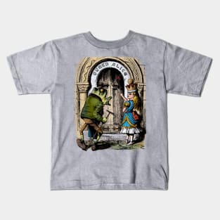 Alice Visits the Queen Kids T-Shirt